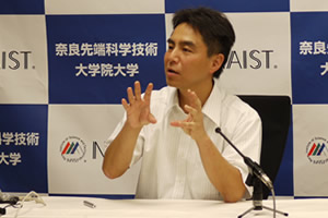 【写真】中島教授の記者会見