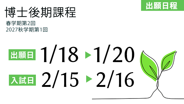 出願日程