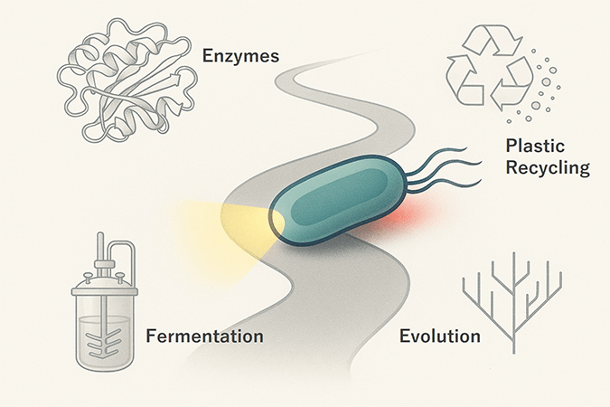 環境微生物学イメージ図