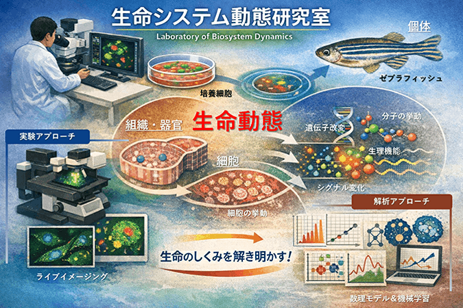 生命システム動態イメージ図