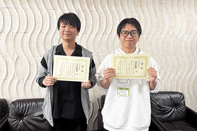 花発生分子遺伝学研究室の古田 優生さん（ 博士後期課程3年）と前田 龍舞さん（ 博士後期課程1年）が学術変革領域「挑戦的両性花原理」若手の会において「口頭発表賞」を受賞